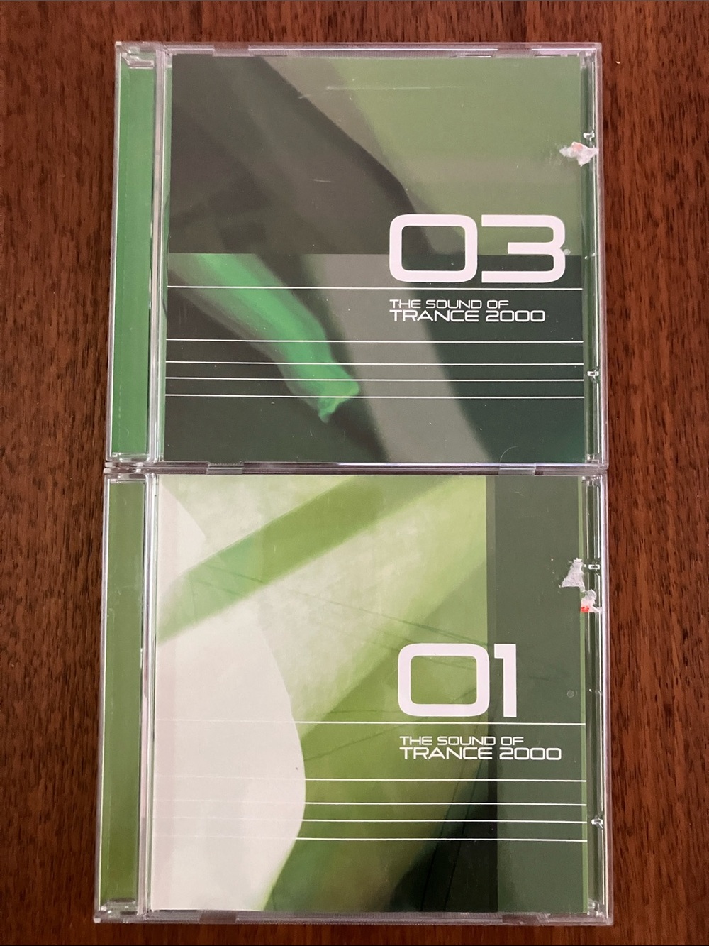 Green 'The Sound of Trance 2000' CD Set - 01 & 03